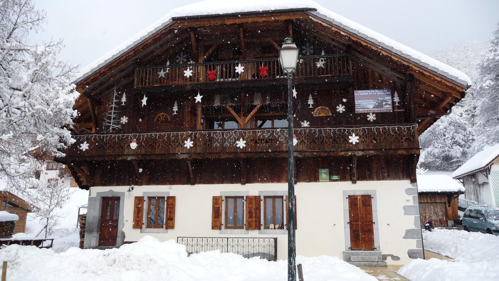 La Ferme De Sous-Lachat Samoëns Eksteriør billede